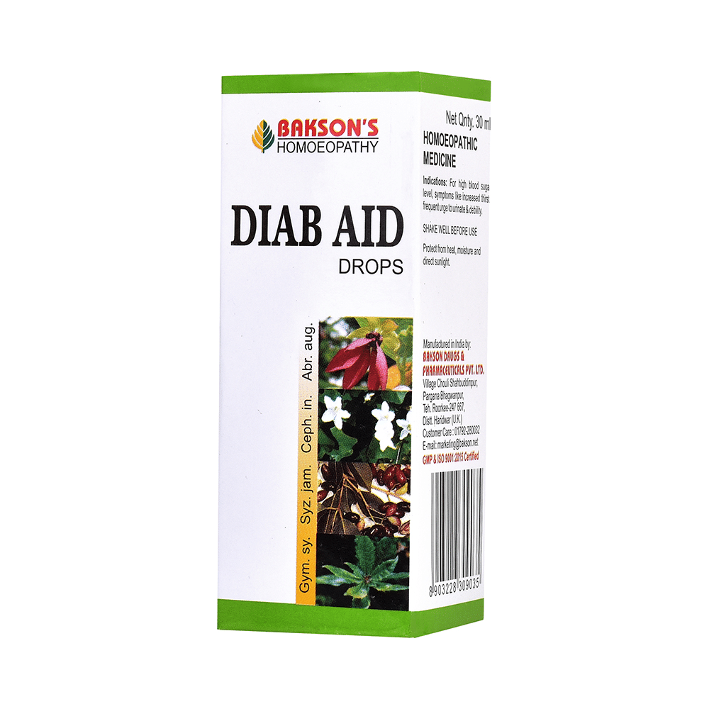 Buy Bakson's Diab Aid Drop Online