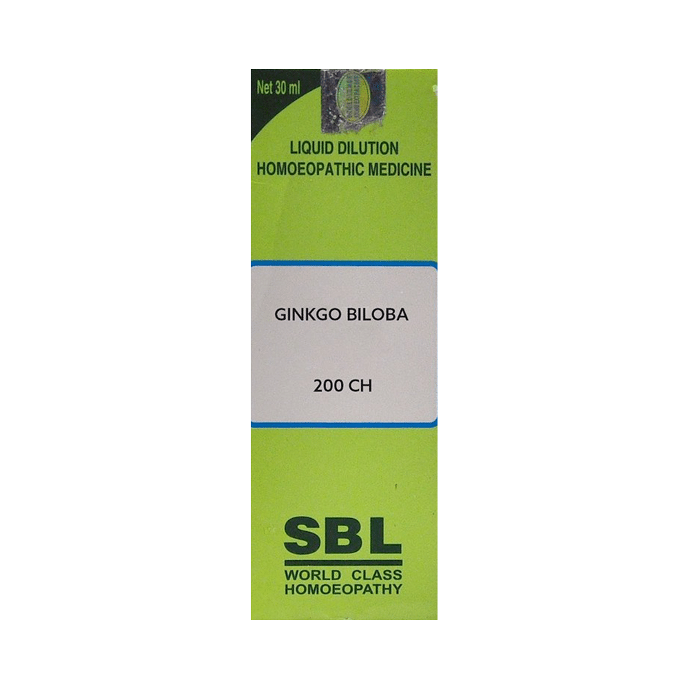 SBL Ginkgo Biloba Dilution 200 CH