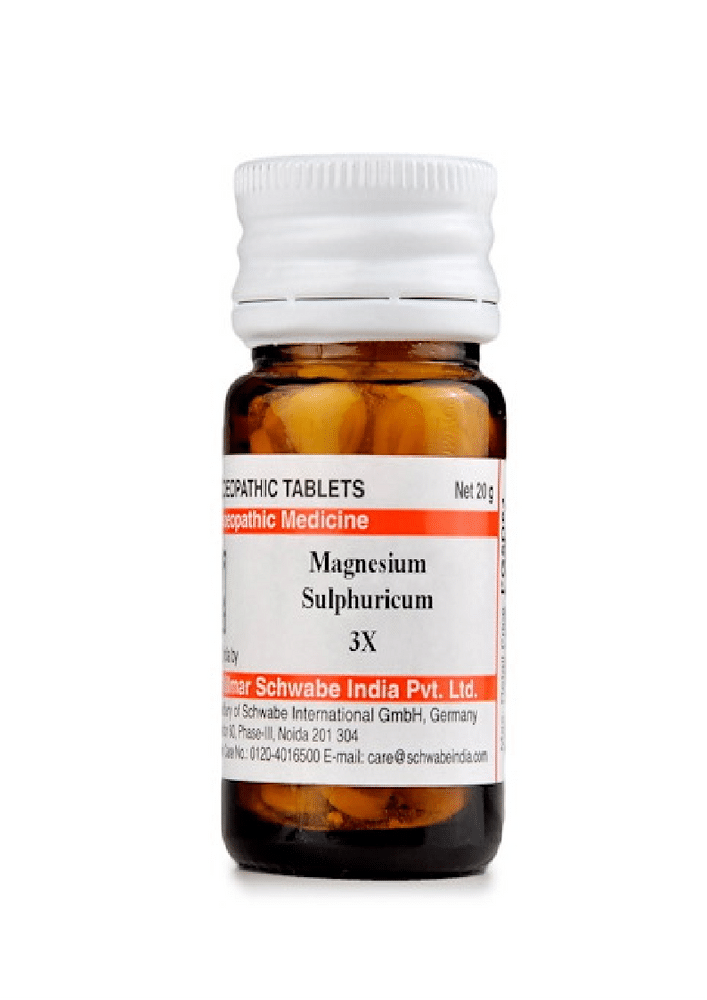 Dr Willmar Schwabe India Magnesium Sulphuricum Trituration Tablet 3X