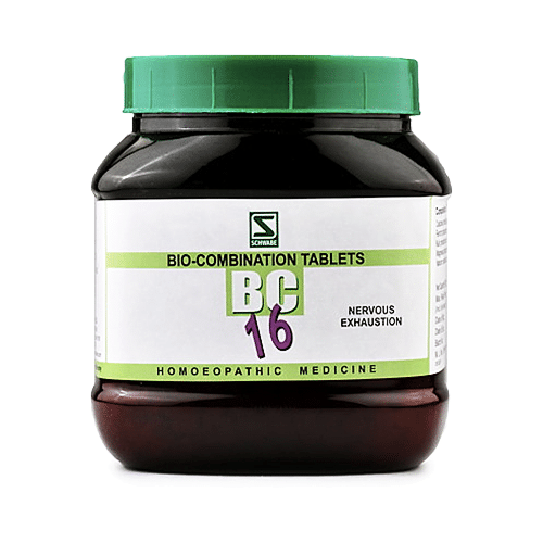 Dr Willmar Schwabe India Bio-Combination 16 (BC 16) Tablet Dr Willmar Schwabe India Bio-Combination 16 (BC 16) Tablet