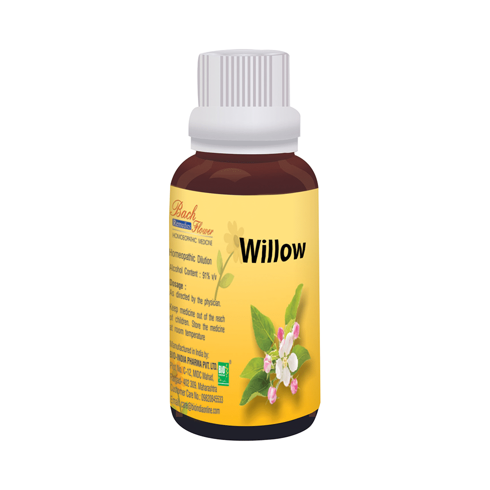 Showing image for Bio India Bach Flower Willow Bio India Bach Flower Willow Bach Flower Remedies image