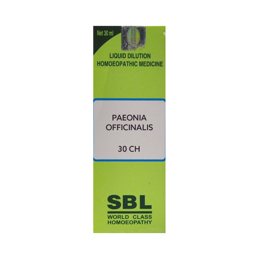 SBL Paeonia Officinalis Dilution 30 CH