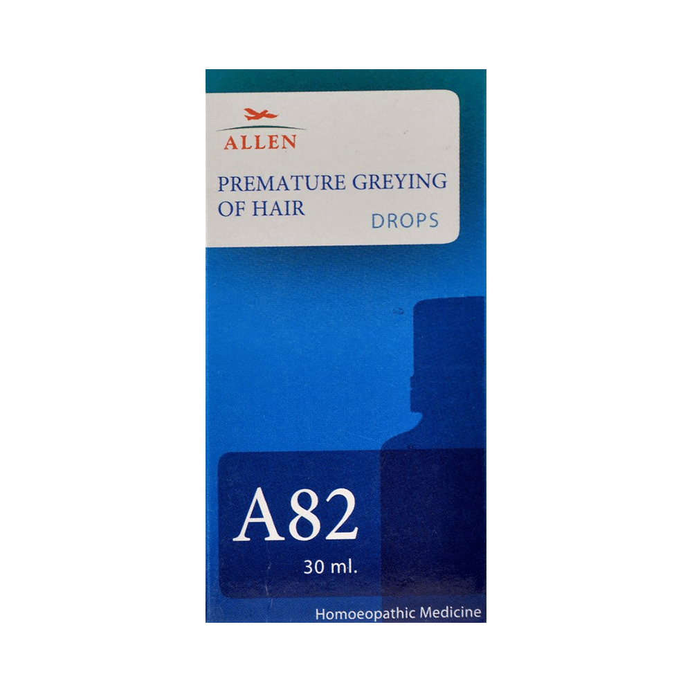 Allen A82 Premature Greying Of Hair Drop Allen A82 Premature Greying Of Hair Drop