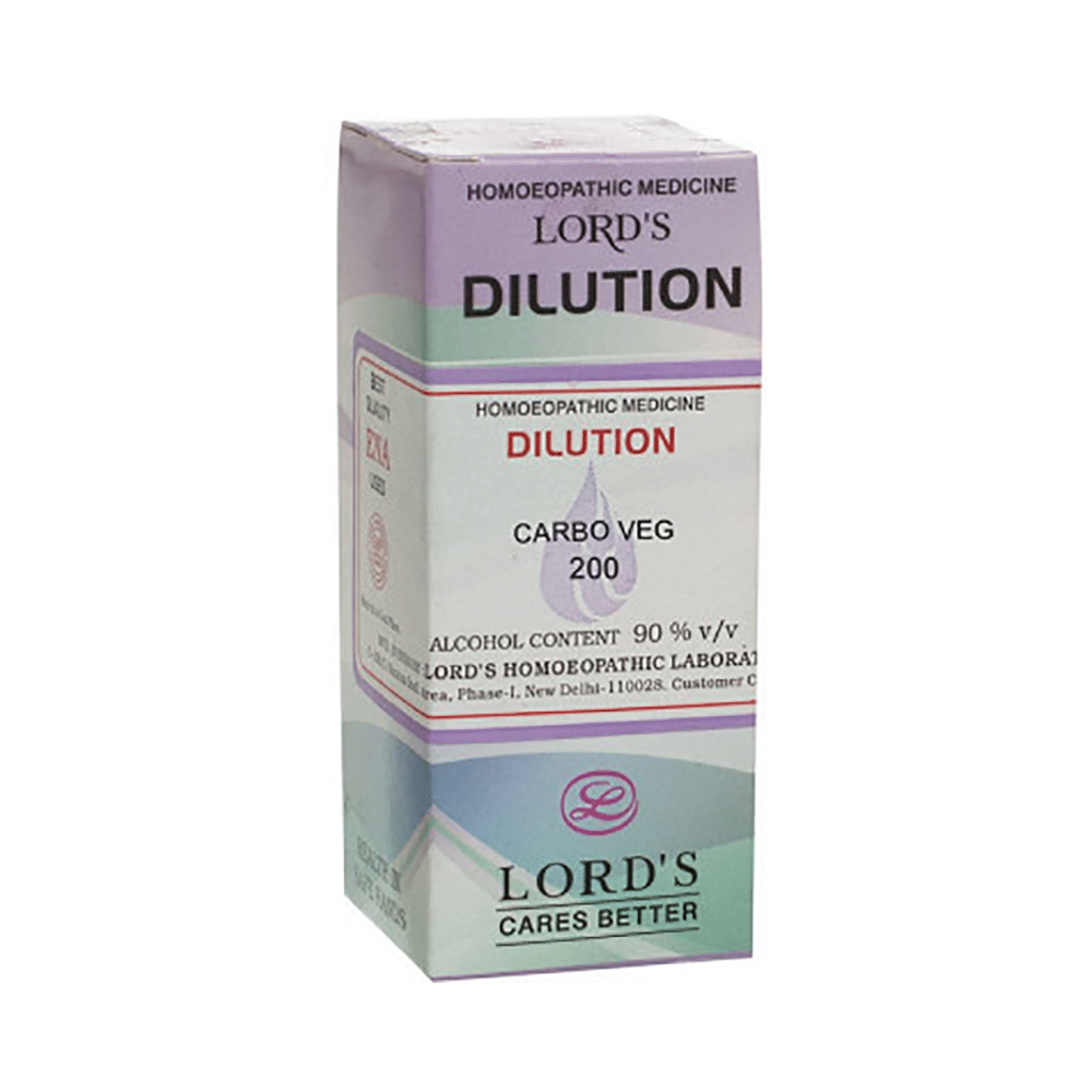 Lord's Carbo Veg Dilution 200 Lord's Carbo Veg Dilution 200