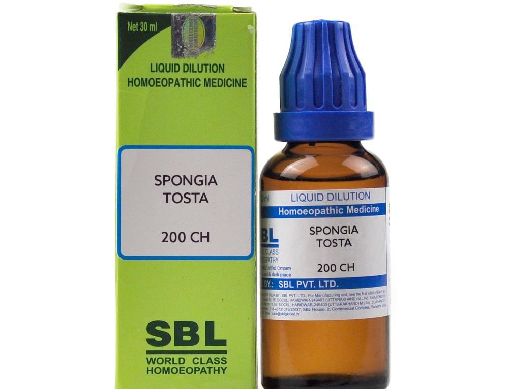 SBL Spongia Tosta Dilution 200 CH