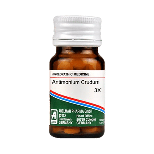 ADEL Antimonium Crudum Trituration Tablet 3X ADEL Antimonium Crudum Trituration Tablet 3X