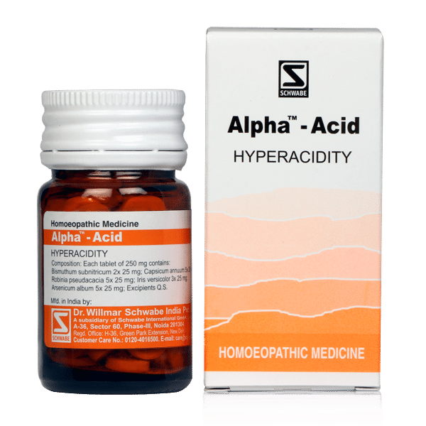 Dr Willmar Schwabe India Alpha - Acid Tablet