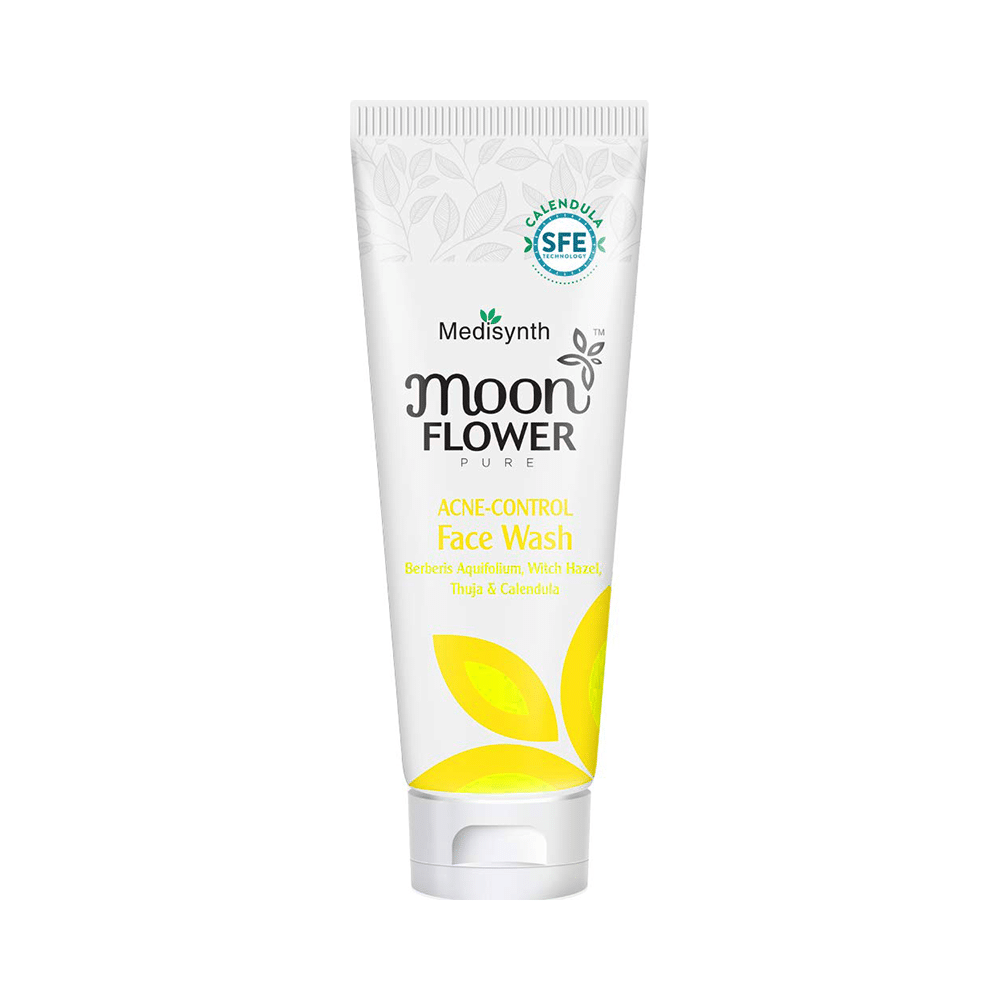 Medisynth Naturals Moonflower Acne-Control Face Wash