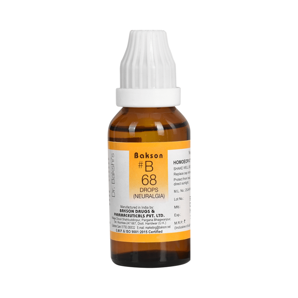 Bakson B68 Neuralgia Drop Bakson B68 Neuralgia Drop