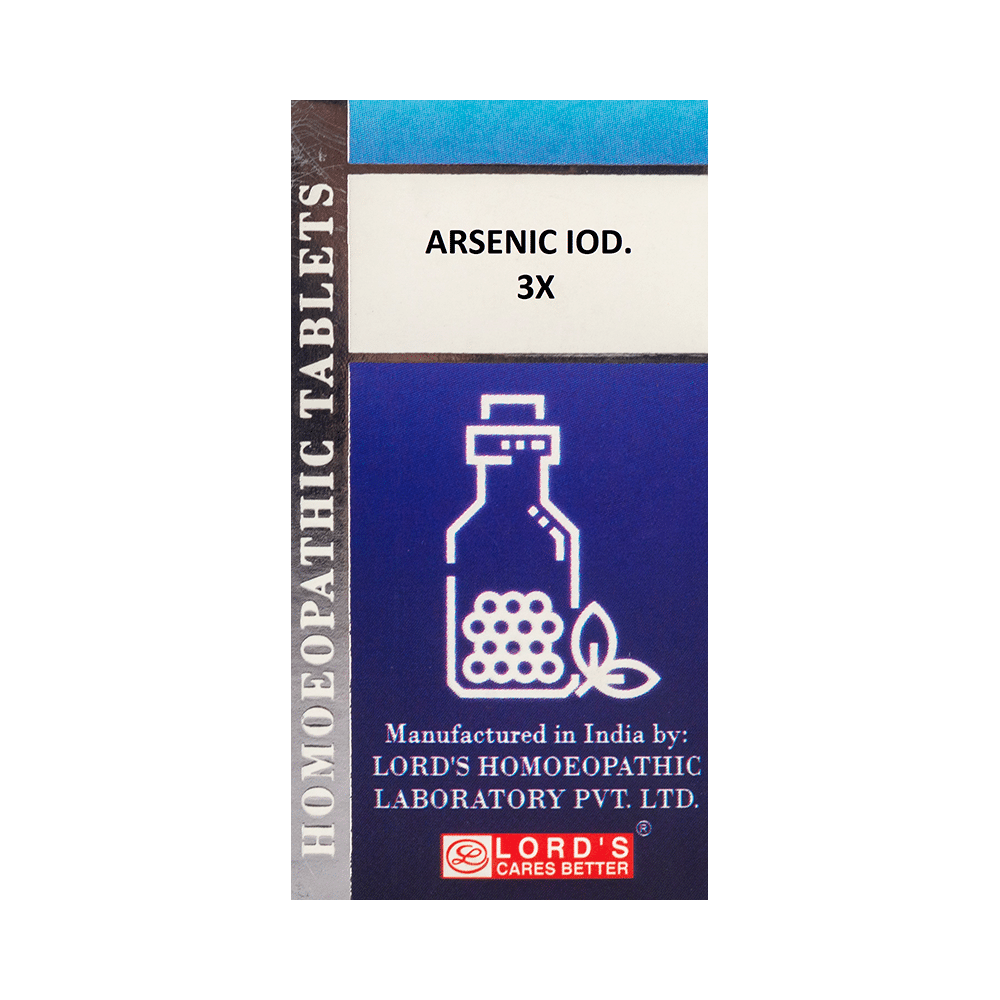 Lord's Arsenic Iod Trituration Tablet 3X