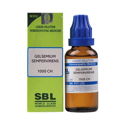 SBL Gelsemium Sempervirens Dilution 1000 CH