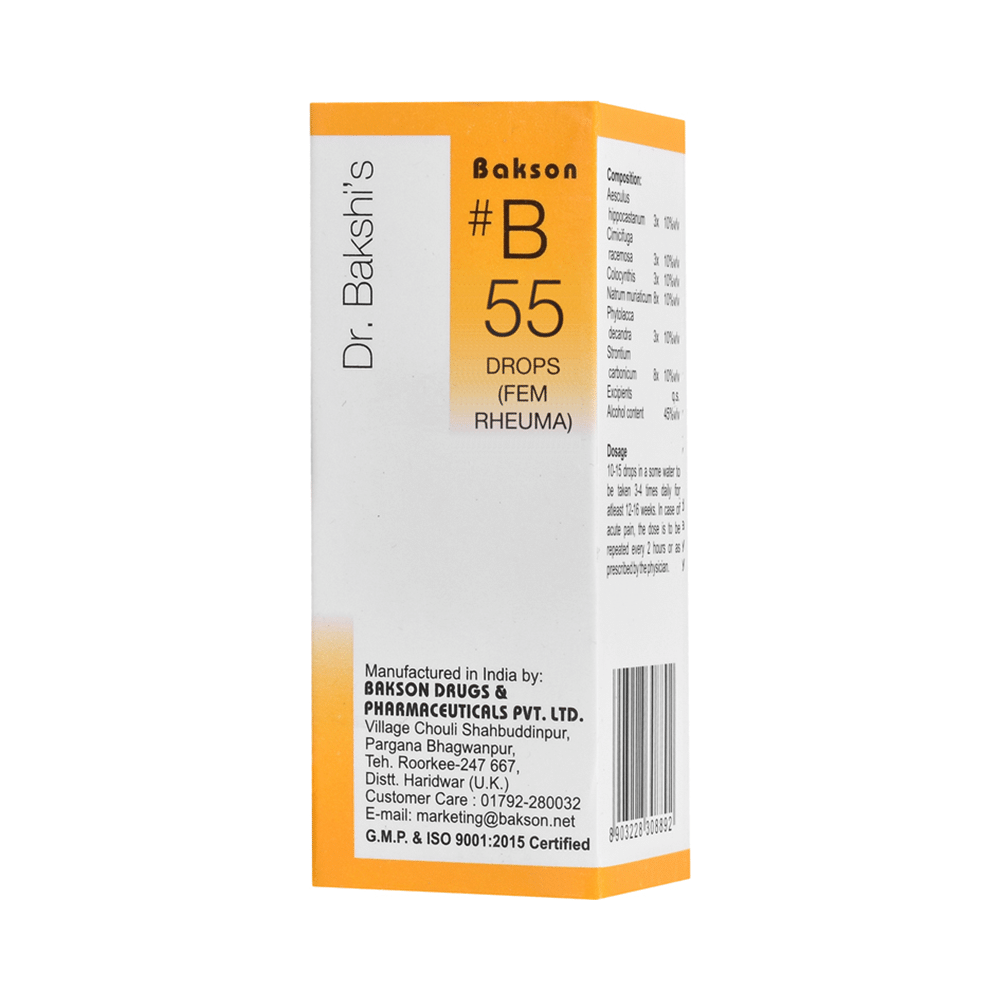 Bakson B55 Fem Rheuma Drop Bakson B55 Fem Rheuma Drop