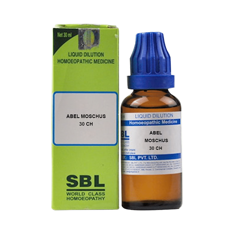 SBL Abel Moschus Dilution 30 CH SBL Abel Moschus Dilution 30 CH