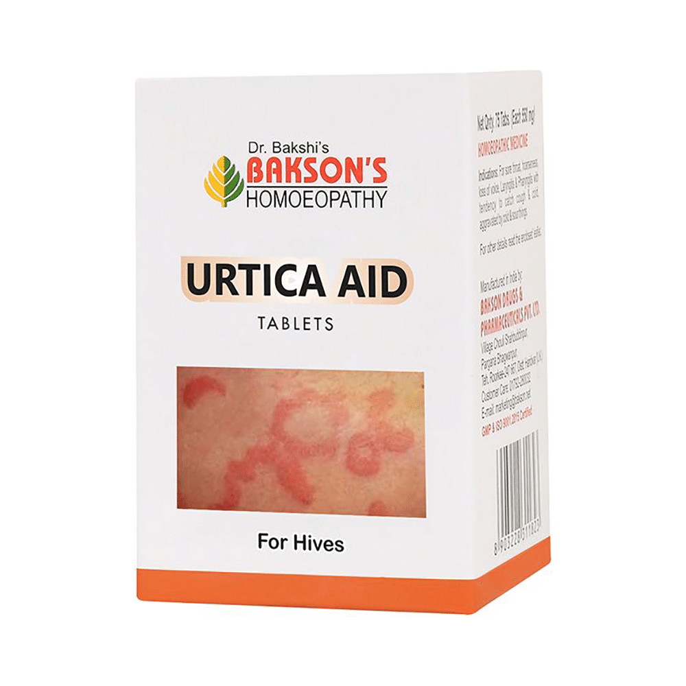 Bakson's Urtica Aid Tablet