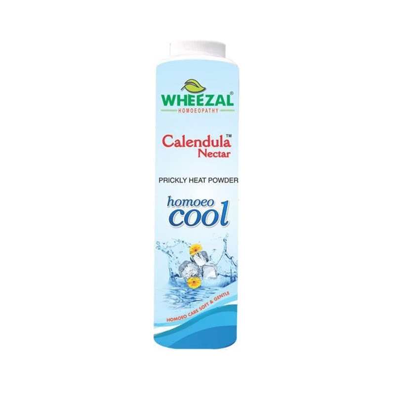 Wheezal Calendula Nectar Prickly Heat Homoeo Cool Powder