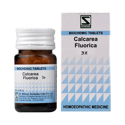 Dr Willmar Schwabe India Calcarea Fluorica Biochemic Tablet 3X