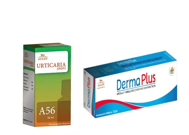 Allen Anti Urticaria Combo (A56 + Derma Plus Cream) Allen Anti Urticaria Combo (A56 + Derma Plus Cream)