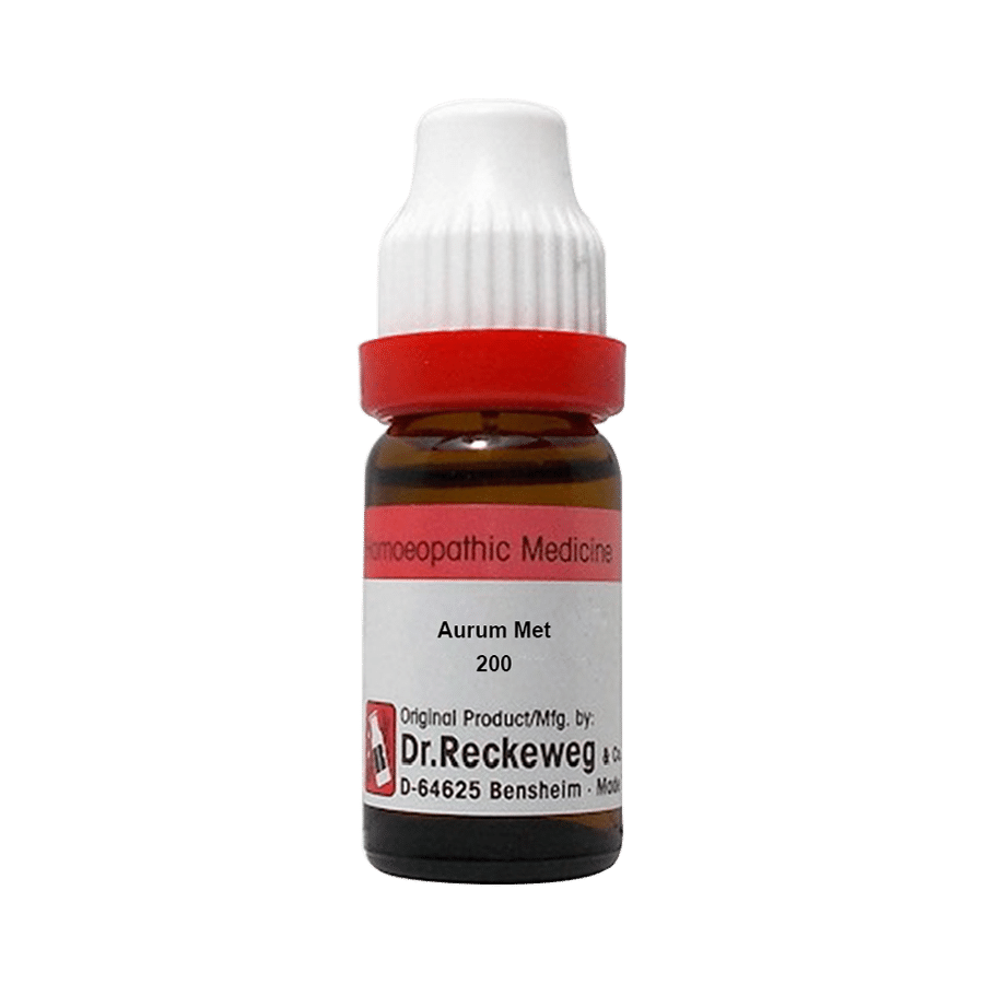 Dr. Reckeweg Aurum Met Dilution 200 CH