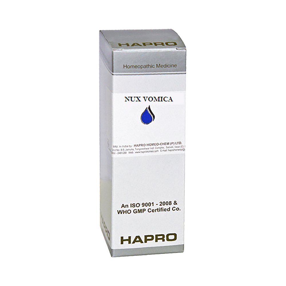 Hapro Nux Vomica Dilution 200 Hapro Nux Vomica Dilution 200