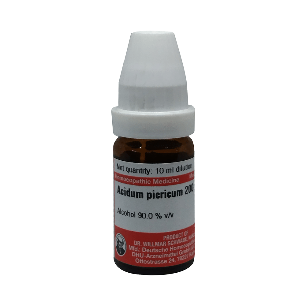 Dr Willmar Schwabe Germany Acidum Picricum Dilution 200 Dr Willmar Schwabe Germany Acidum Picricum Dilution 200