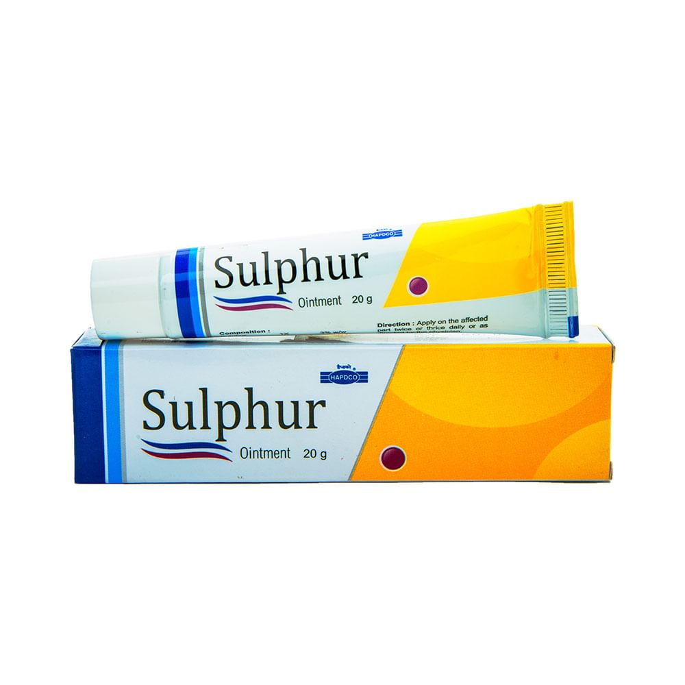 Showing image for Hapdco Sulphur Ointment Hapdco Sulphur Ointment image