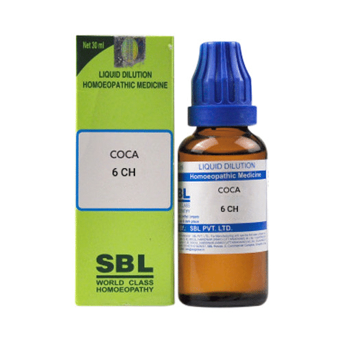 SBL Coca Dilution Homeopathic Medicine 6 CH