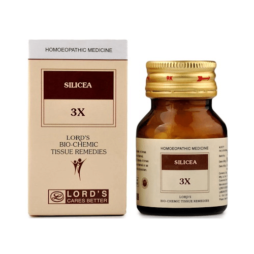 Lord's Silicea Biochemic Tablet 3X Lord's Silicea Biochemic Tablet 3X