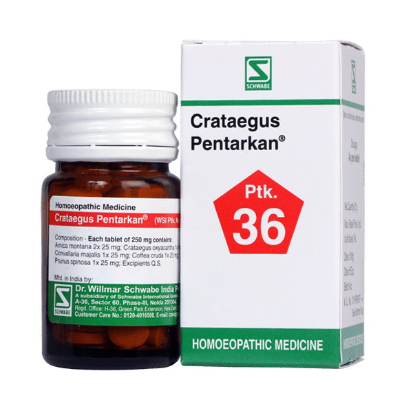 Dr Willmar Schwabe India Crataegus Pentarkan Tablet Dr Willmar Schwabe India Crataegus Pentarkan Tablet