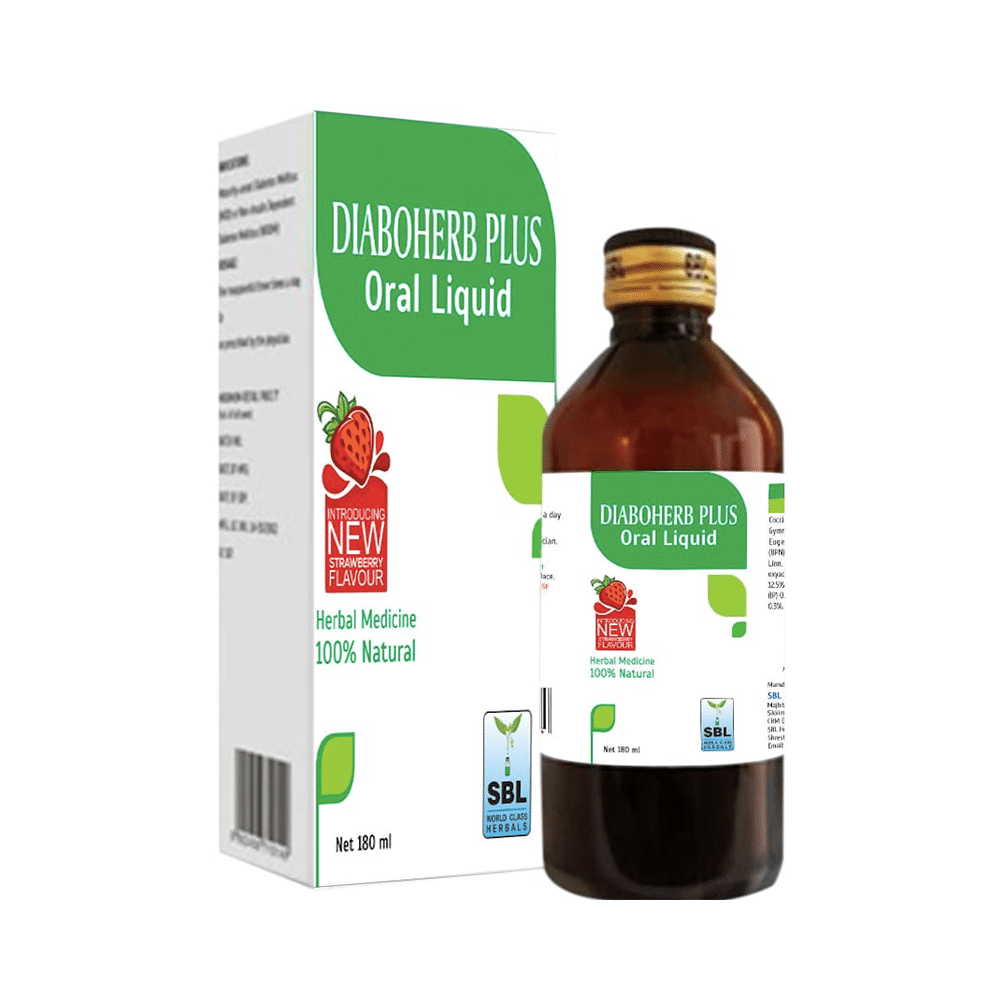 SBL Diaboherb Plus Oral Liquid Strawberry