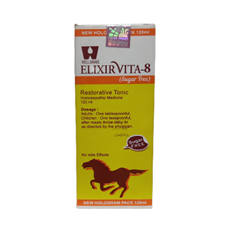Dr. Wellmans Elixirvita 8 Restorative Tonic Sugar Free