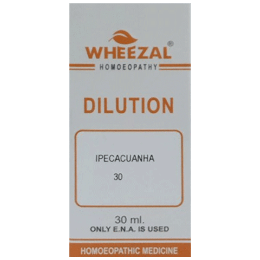 Wheezal Ipecacuanha Dilution 30 Wheezal Ipecacuanha Dilution 30