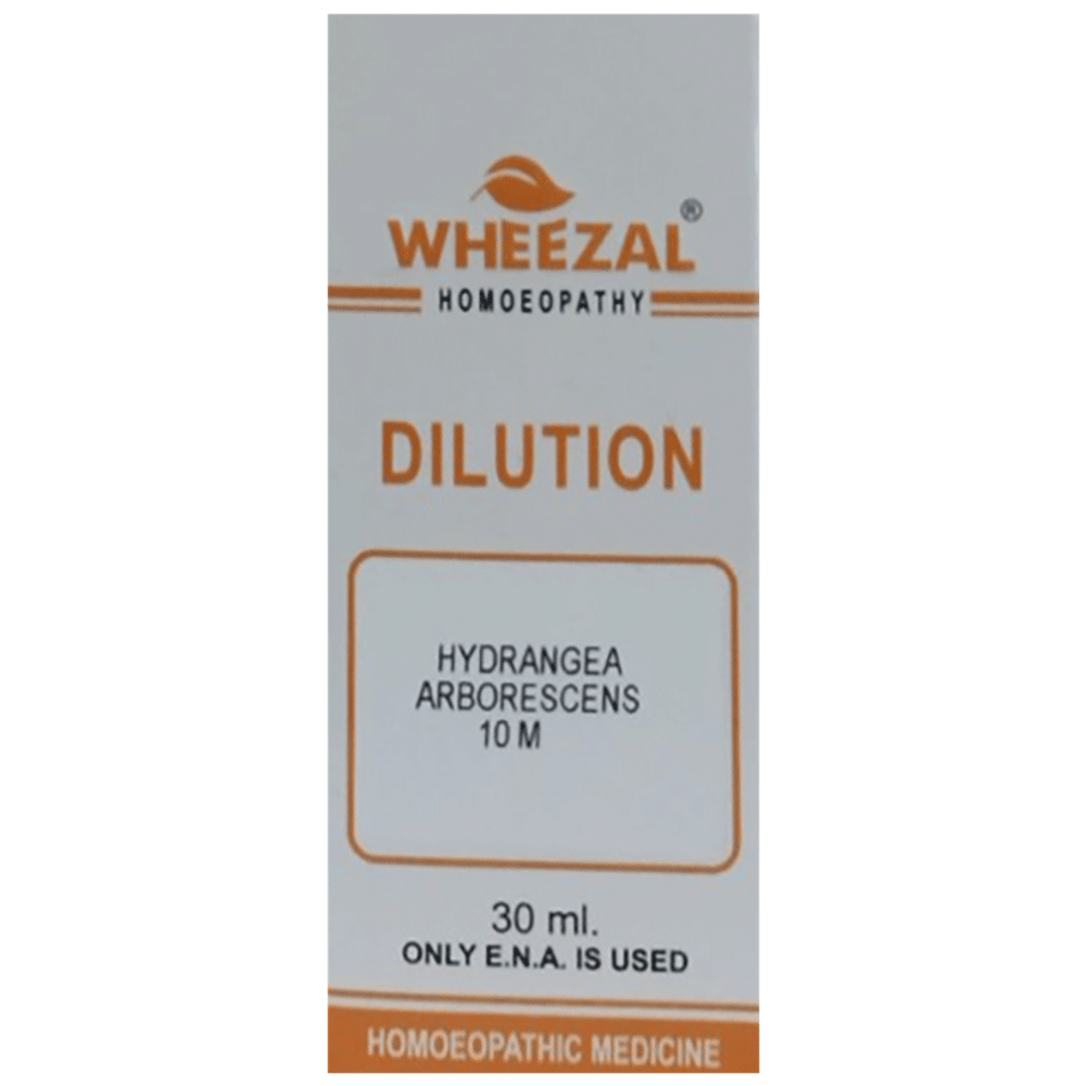 Wheezal Hydrangea Arb Dilution 10M Wheezal Hydrangea Arb Dilution 10M