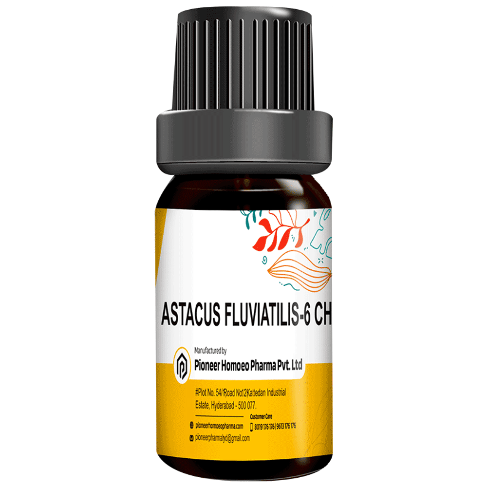 Pioneer Pharma Astacus Fluviatilis Globules Pellets Multidose Pills 6 CH Pioneer Pharma Astacus Fluviatilis Globules Pellets Multidose Pills 6 CH