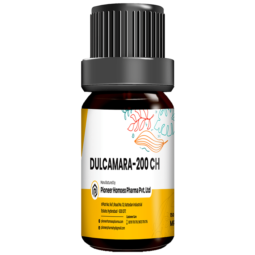 Pioneer Pharma Dulcamara Globules Pellets Multidose Pills 200 CH Pioneer Pharma Dulcamara Globules Pellets Multidose Pills 200 CH