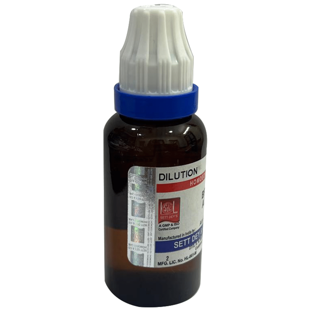 Sett Dey Dioscorea Villosa Dilution 6 Sett Dey Dioscorea Villosa Dilution 6