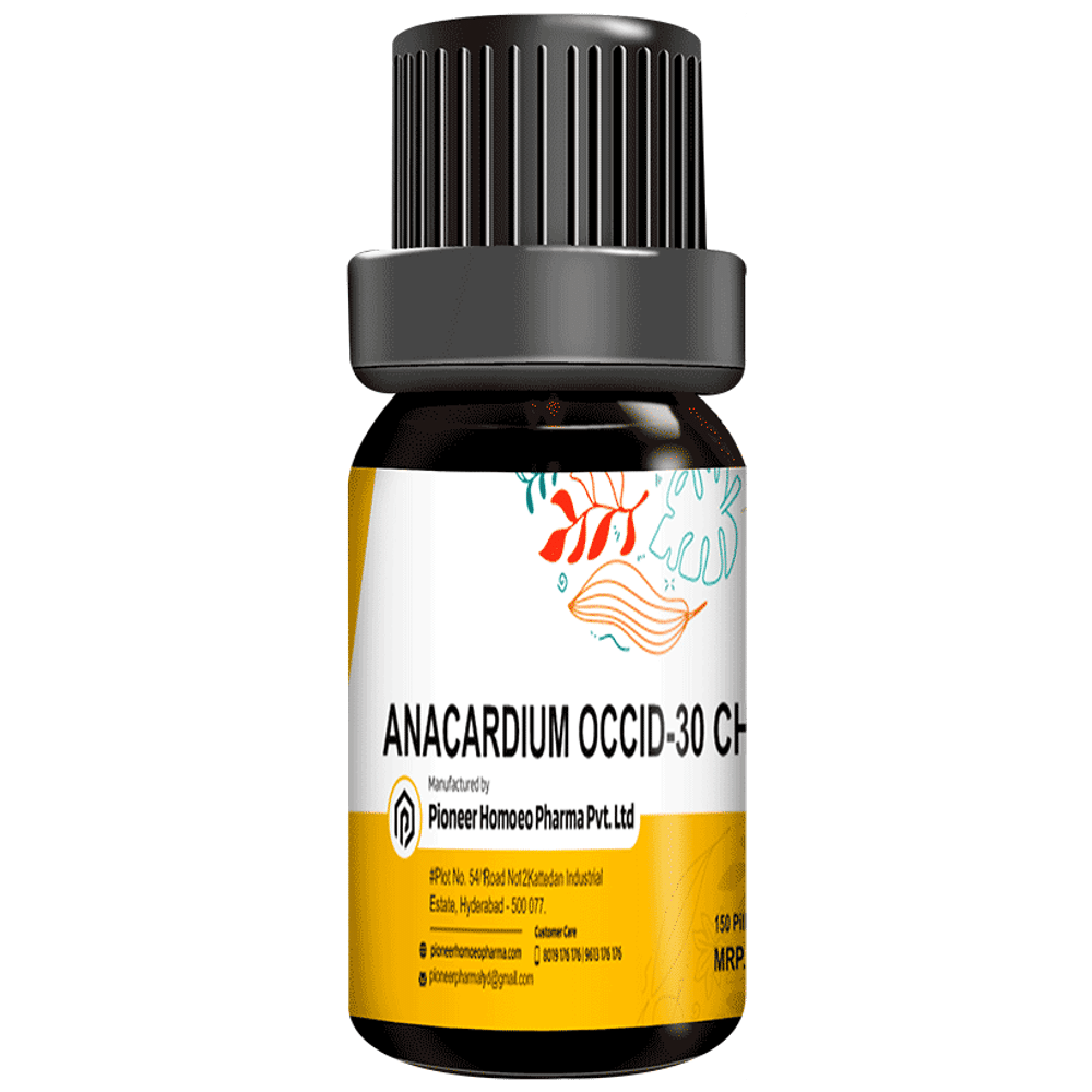 Pioneer Pharma Anacardium Occid Globules Pellet Multidose Pills 30 CH Pioneer Pharma Anacardium Occid Globules Pellet Multidose Pills 30 CH