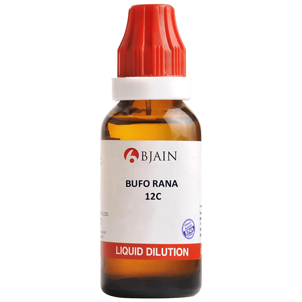 Bjain Bufo Rana Dilution 12C Bjain Bufo Rana Dilution 12C