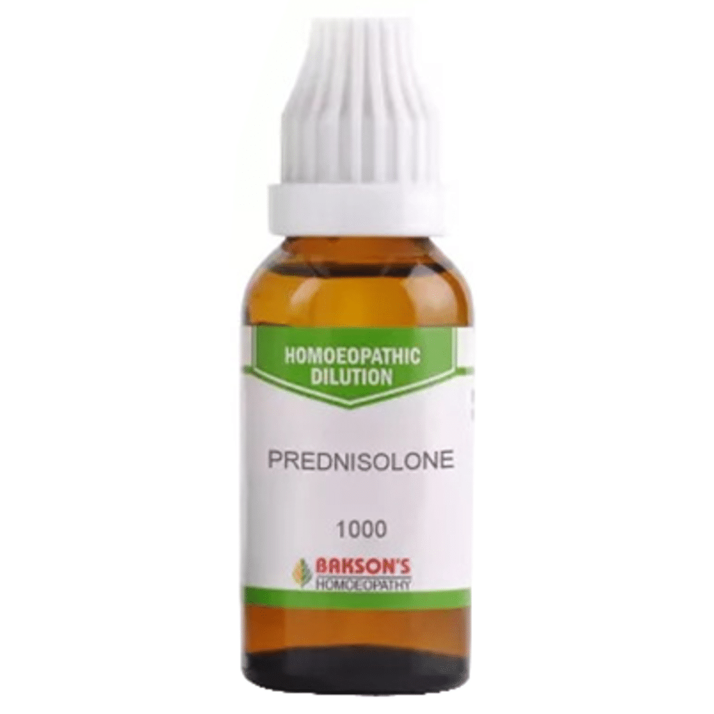 Bakson's Homeopathy Prednisolone Dilution 1000 CH Bakson's Homeopathy Prednisolone Dilution 1000 CH