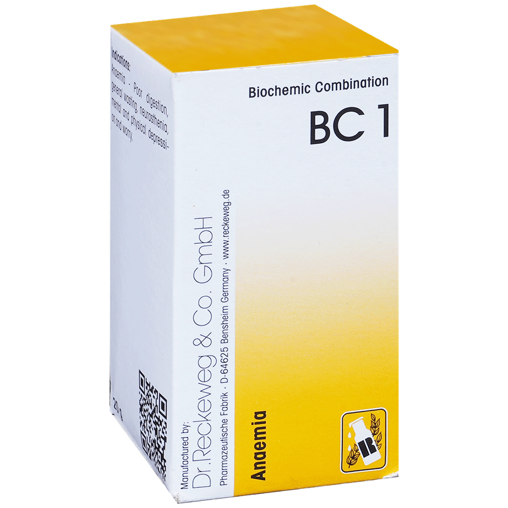Dr. Reckeweg Bio-Combination 1 (BC 1) Tablet Dr. Reckeweg Bio-Combination 1 (BC 1) Tablet