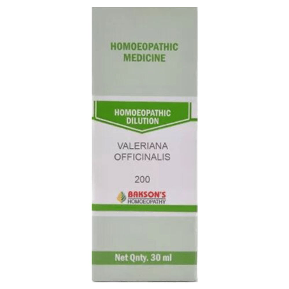 Bakson's Homeopathy Valeriana Officinalis Dilution 200 Bakson's Homeopathy Valeriana Officinalis Dilution 200