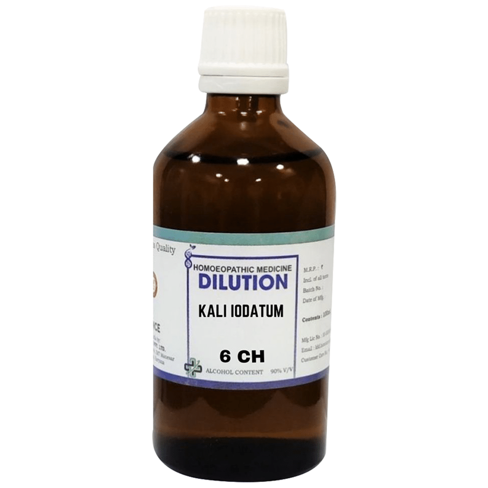 LDD Bioscience Kali Iodatum Dilution 6 CH LDD Bioscience Kali Iodatum Dilution 6 CH