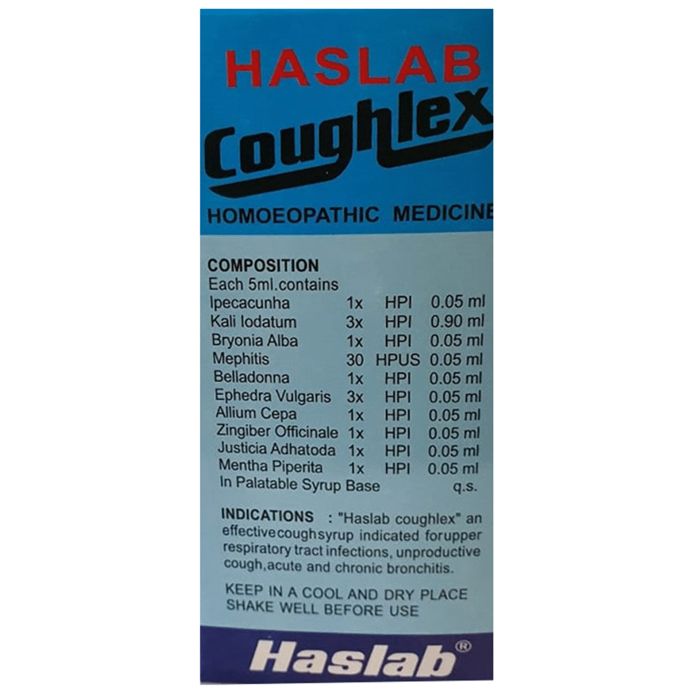 Haslab Coughlex Syrup Haslab Coughlex Syrup