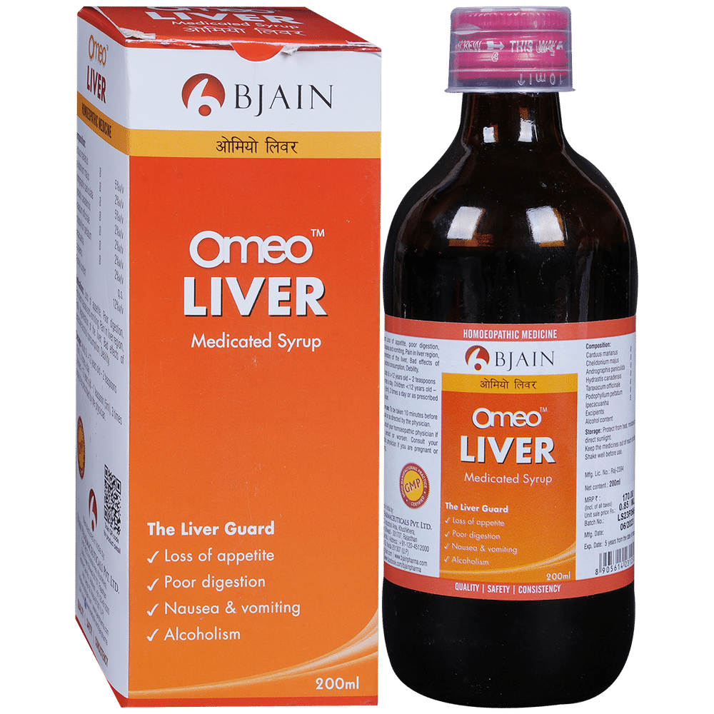 Bjain Omeo Liver Syrup Bjain Omeo Liver Syrup