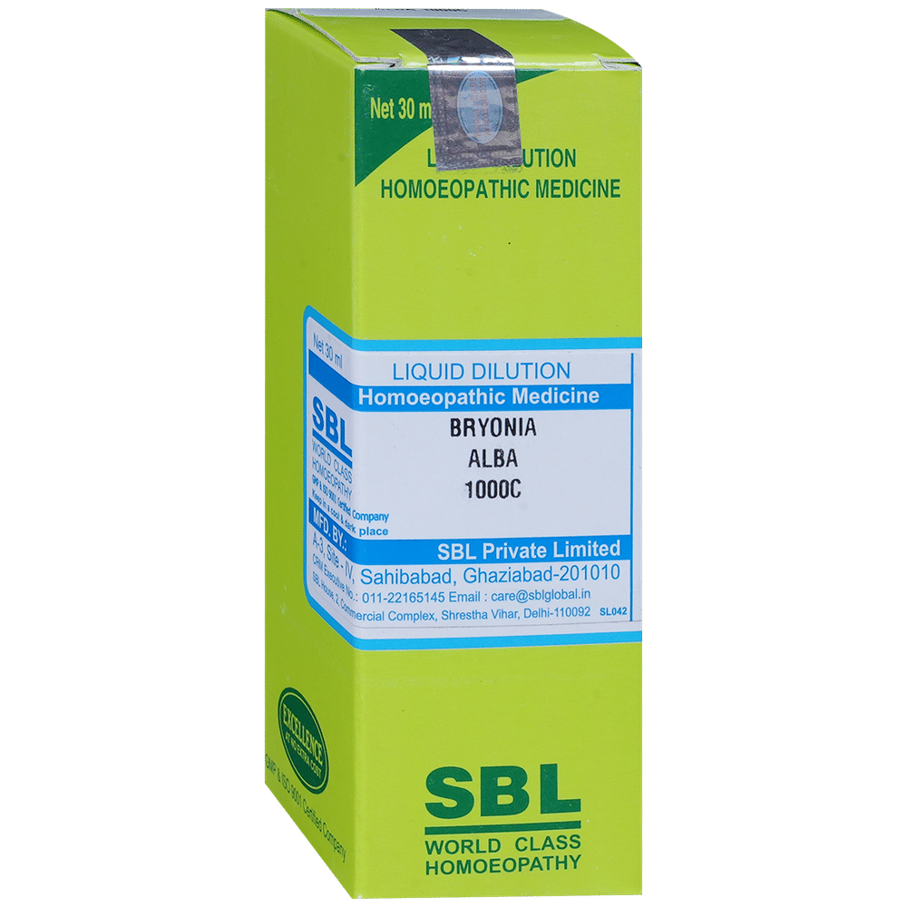 SBL Bryonia Alba Dilution 1000 CH SBL Bryonia Alba Dilution 1000 CH