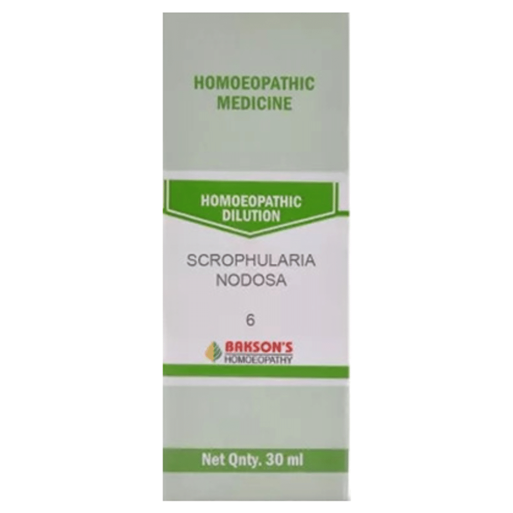 Bakson's Homeopathy Scrophularia Nodosa Dilution 6 Bakson's Homeopathy Scrophularia Nodosa Dilution 6