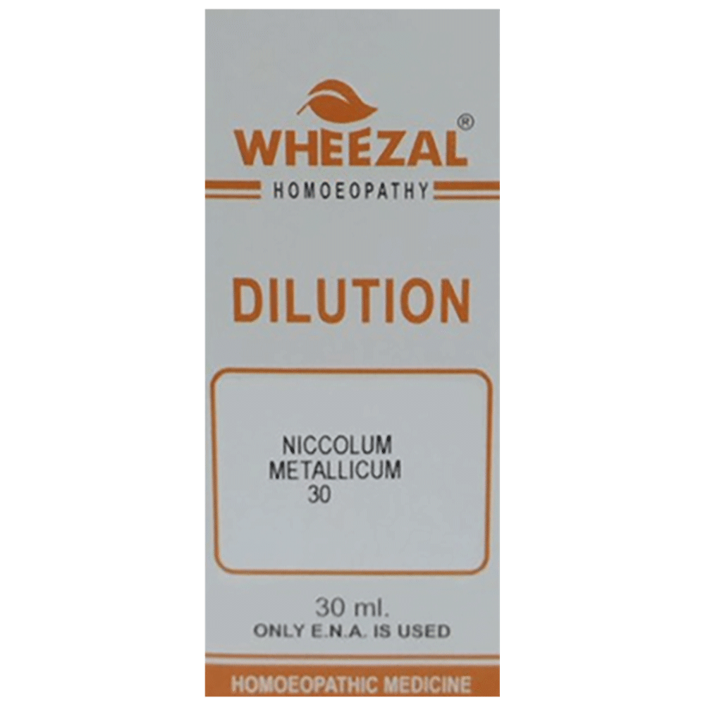 Wheezal Niccolum Metallicum Dilution 30 Wheezal Niccolum Metallicum Dilution 30