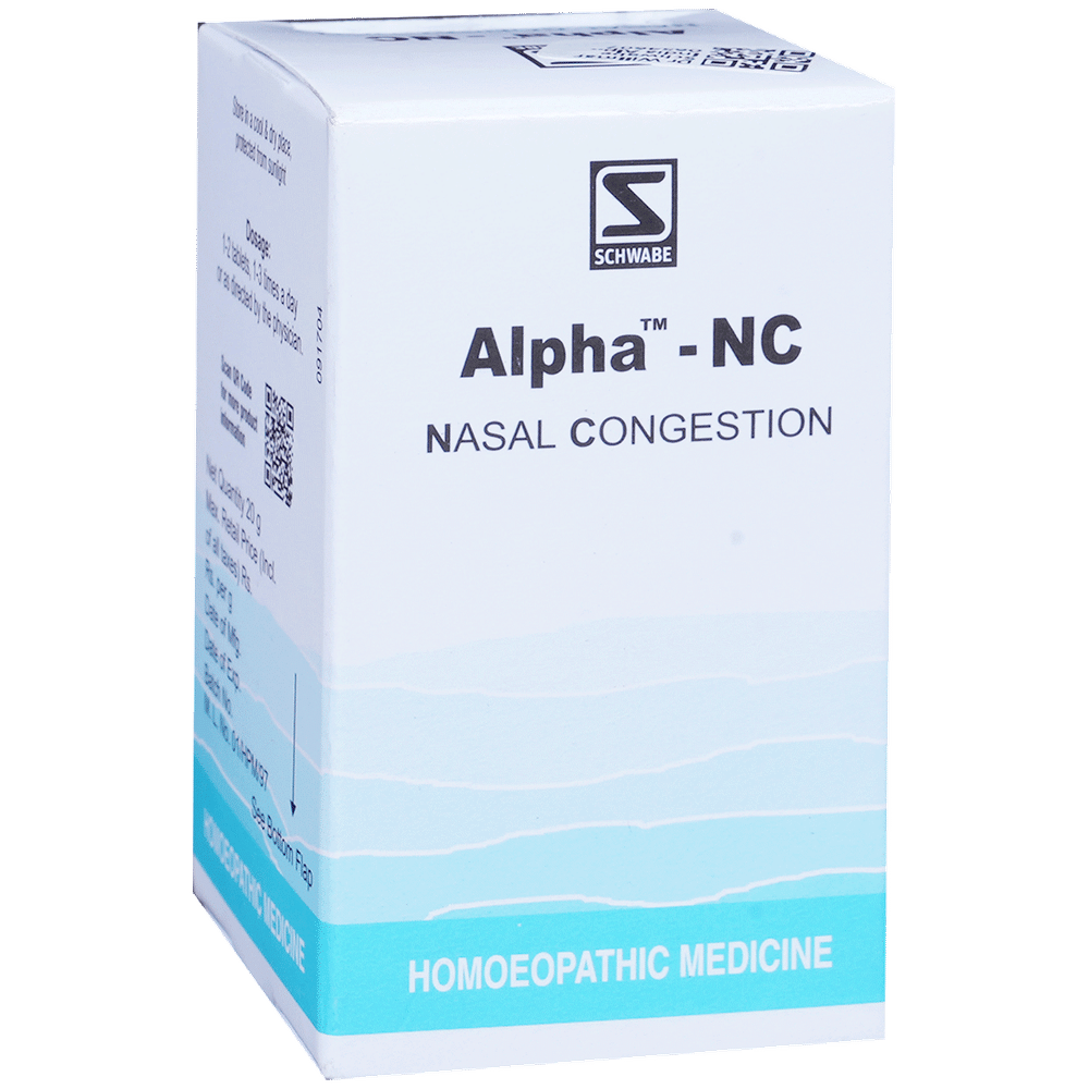 Dr Willmar Schwabe India Alpha - NC Tablet Dr Willmar Schwabe India Alpha - NC Tablet