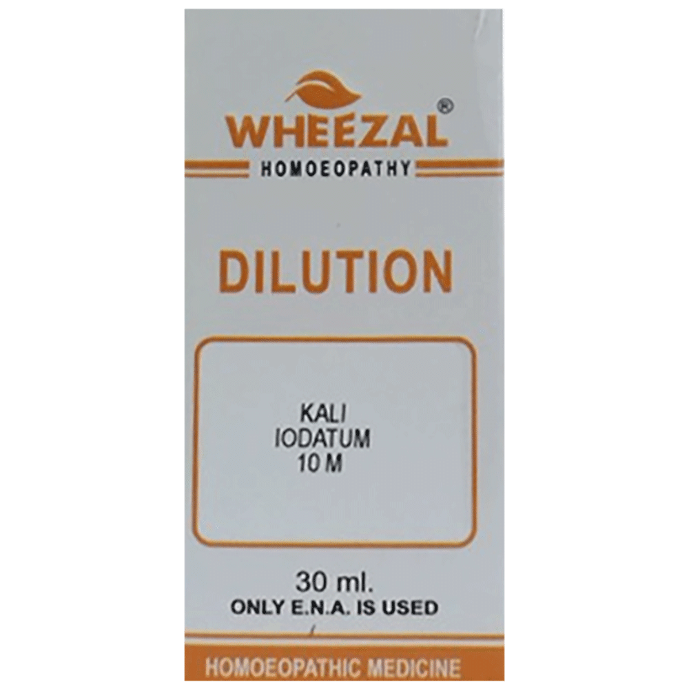 Wheezal Kali Iodatum Dilution 10M Wheezal Kali Iodatum Dilution 10M