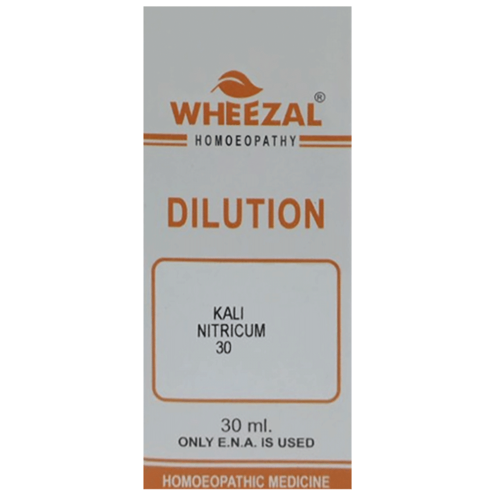 Wheezal Kali Nitricum Dilution 30 Wheezal Kali Nitricum Dilution 30