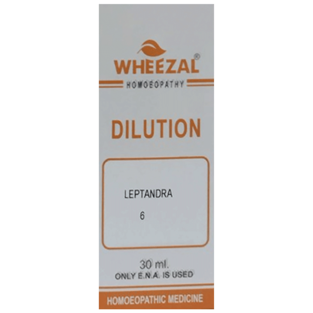 Wheezal Leptandra Dilution 6 Wheezal Leptandra Dilution 6
